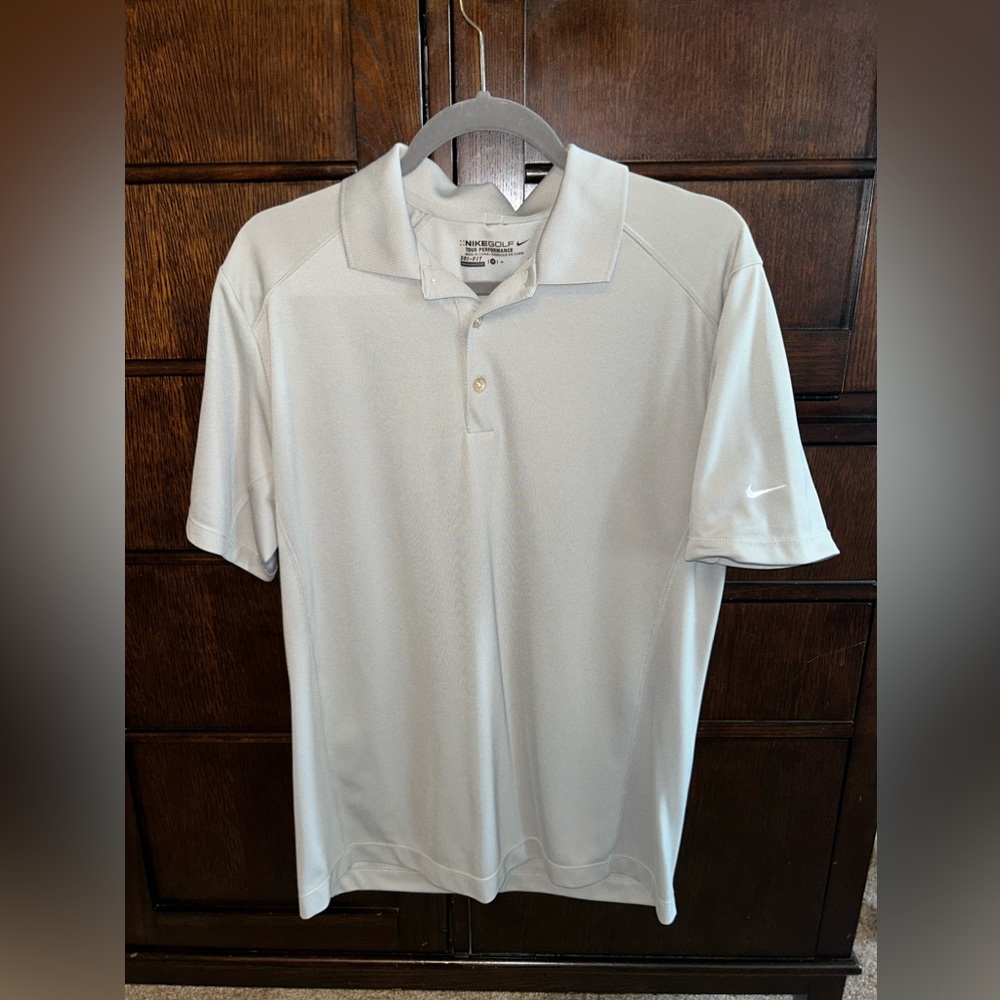 Grey Nike Golf Polo